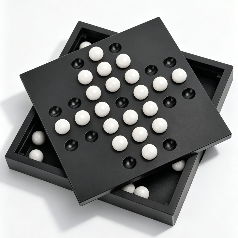 Party Games Classic - Avrupa Klasik Tekli Satranç Peg Solitaire