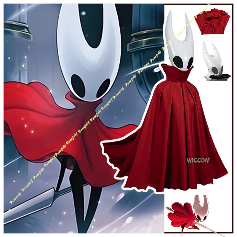 Party Games Girls - Cosplay Kostümleri Oyun Kıyafeti Hollow Knight