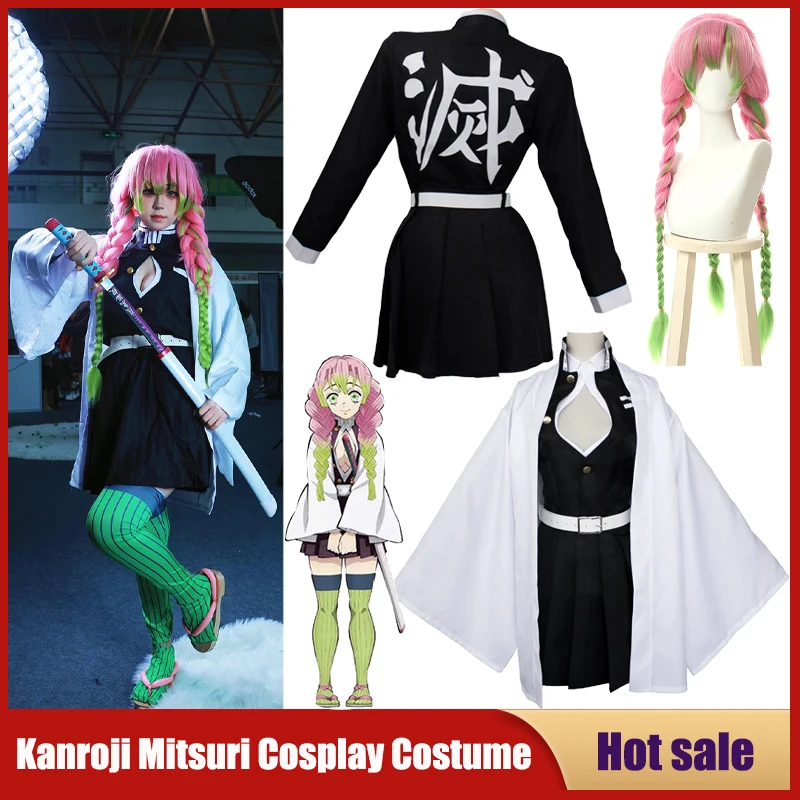Kids Party Games - Anime Kanroji Mitsuri Cosplay Kostüm Kimetsu
