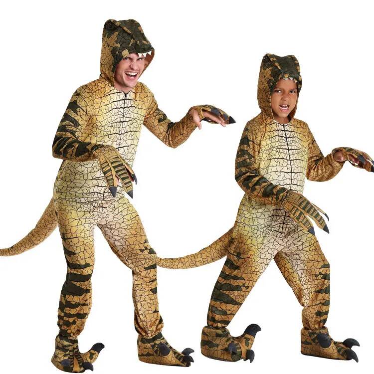 Kids Party Games - Dinozor Tyrannosaurus Çocuk Kostümleri Yetişkin Erkek