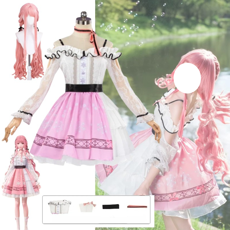 Party Games Girls - Nikki Cosplay Infinity Nikkii Tatlı Pembe