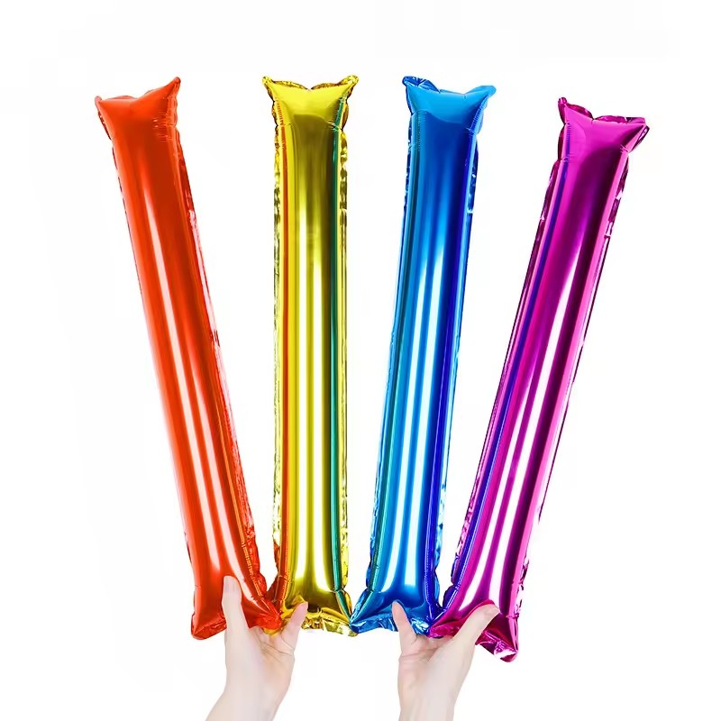 Party Games Gender Reveal - 10/30 adet Alüminyum Film Şişme Sopa