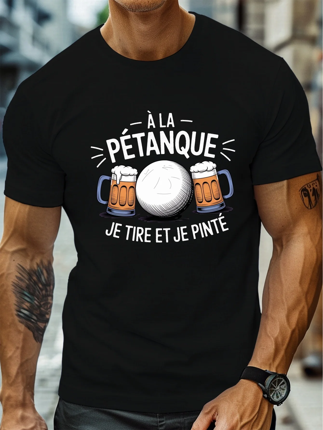 Moda Erkek Pétanque Bira Komik - Party Games Quotes incelemesi ve fiyatı
