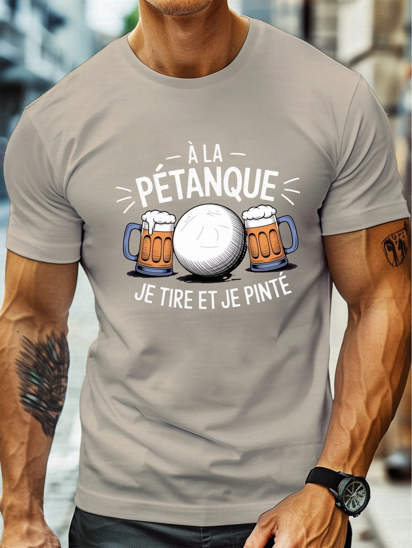 Moda Erkek Pétanque Bira Komik - Party Games Quotes incelemesi ve fiyatı
