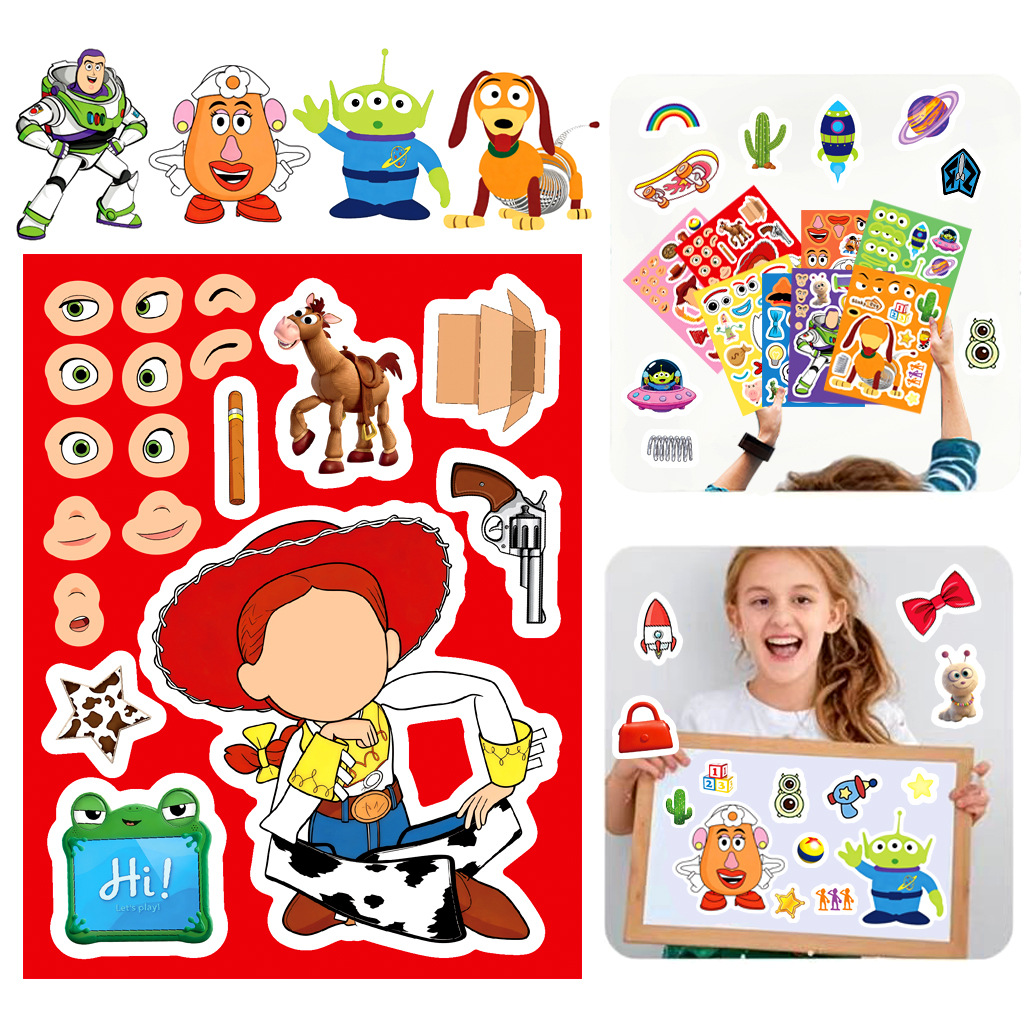 8/16 Yaprak Yüz Yapma Çizgi Fi - Kids Party Games incelemesi ve fiyatı