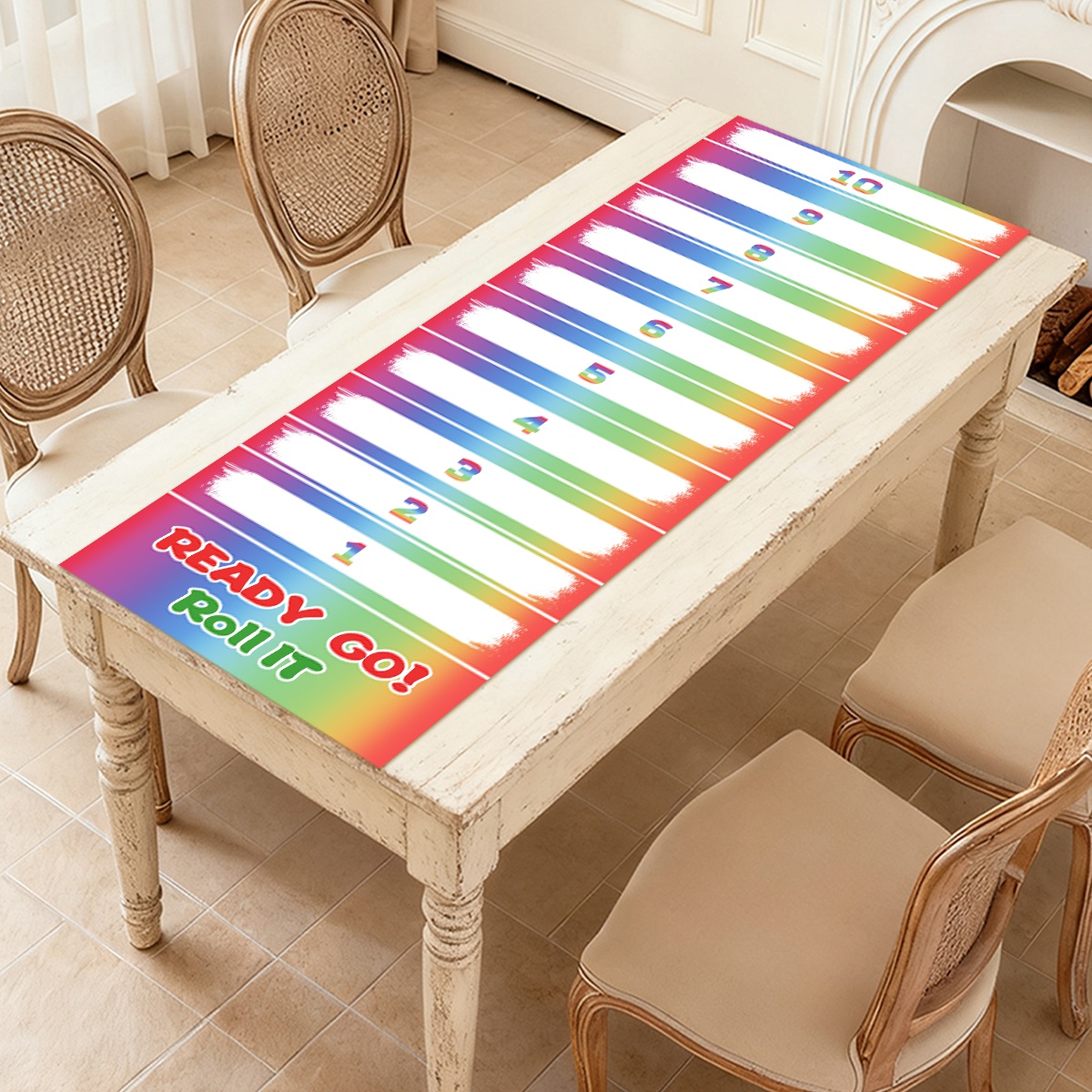 1 adet Gökkuşağı Kaydırma Puan - Party Games No Supplies incelemesi ve fiyatı