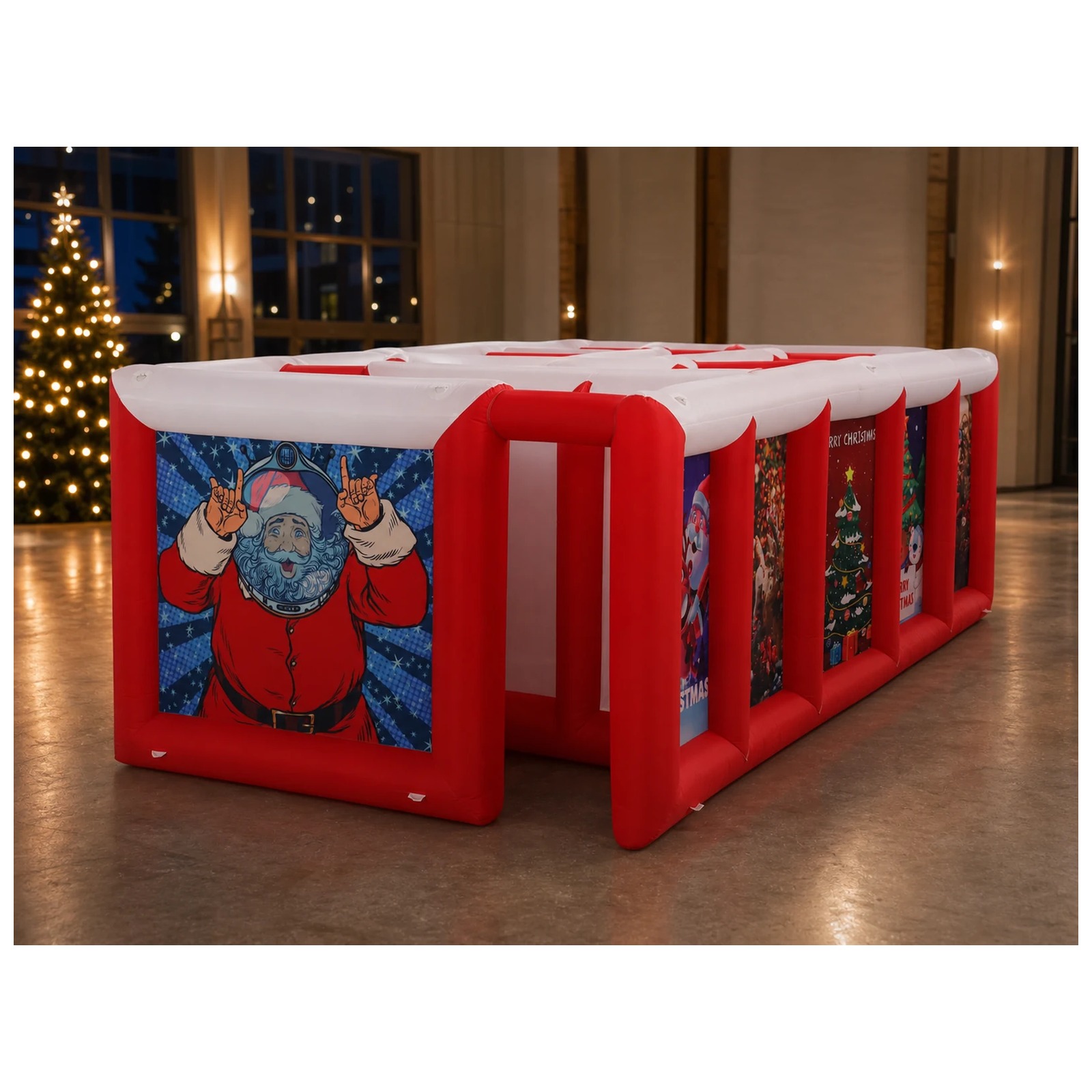 Büyük Kırmızı Beyaz Düz Tavanl - Kids Party Games incelemesi ve fiyatı