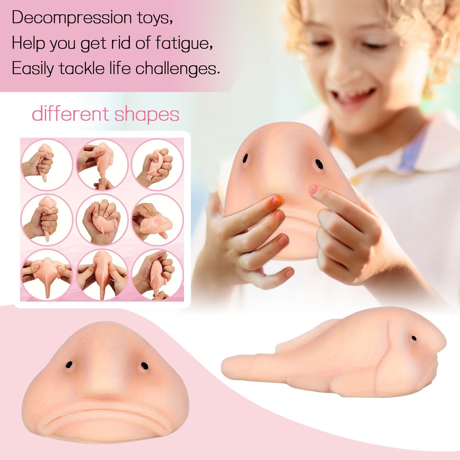 Squishy Blobfish Sıkma Oyuncak - Party Games Gender Reveal incelemesi ve fiyatı